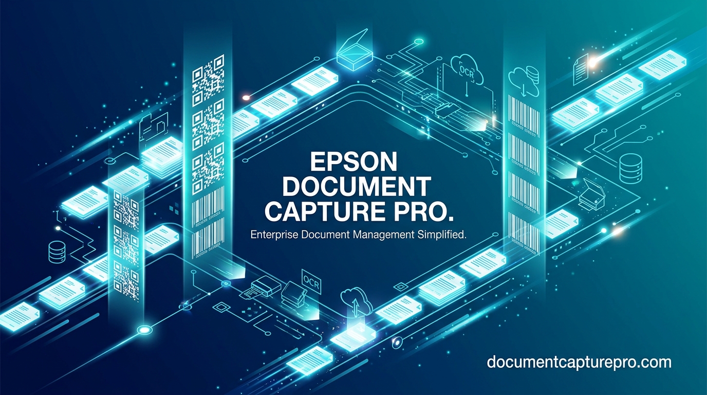 Barcode separation architecture in Epson Document Capture Pro